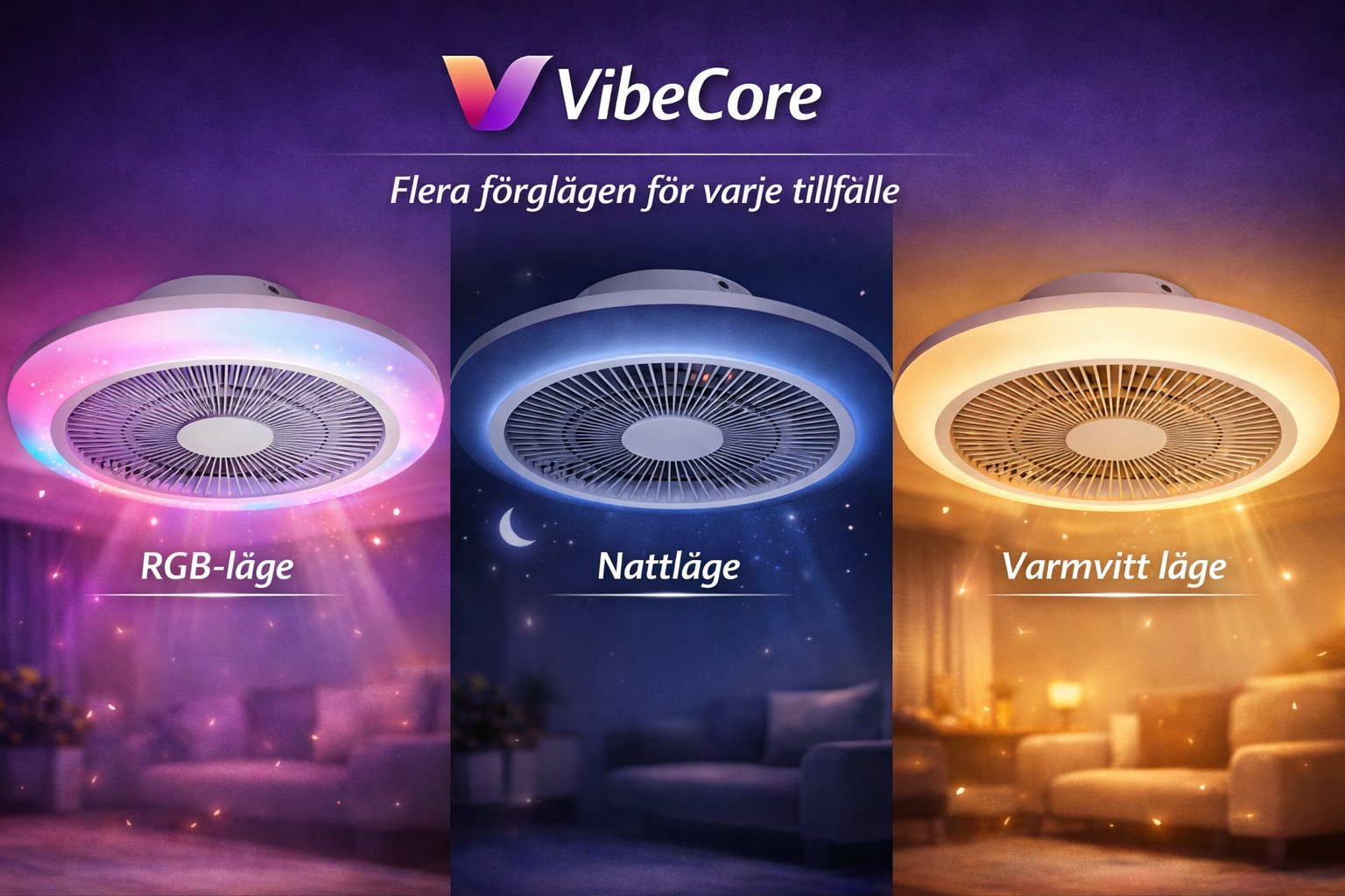 VibeCore smart fan