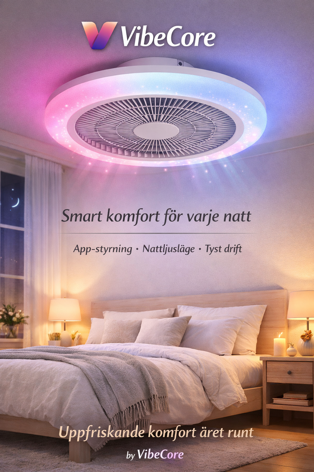 VibeCore smart fan
